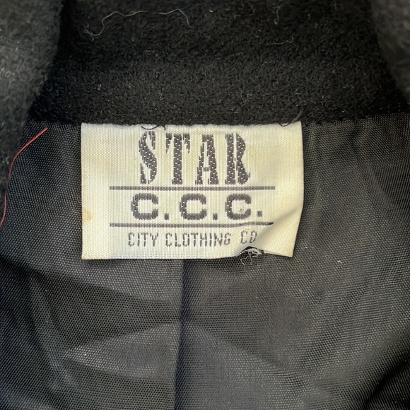 Vintage military style jacket. Size medium - Picture 4 of 6